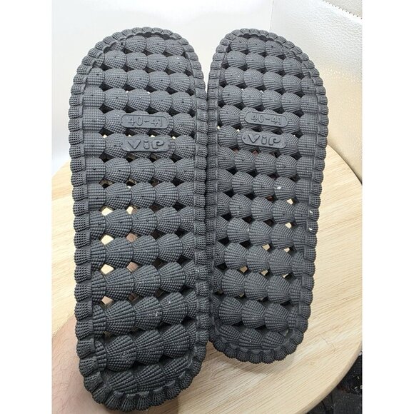 Nike non-slip slides sandals womens 9 UK 7 Euro 40.5 BLACK/BLACK - Picture 7 of 8